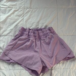 Lavender Women's Athletic Shorts